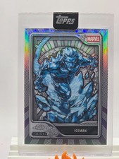 2026 Topps Mint Marvel ENCASED Iceman Chrome /75 - X-Men picture