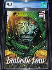 Fantastic Four #1  CGC 9.8 - Jonboy Meyers Doctor Doom Variant - 2025 picture