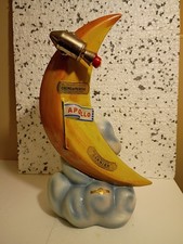Vtg 1968 Rare Creme De Menthe Garnier Apollo Spaceship Moon Decanter France picture