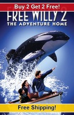 Free Willy 2 The Adventure Home 1995-01 11x17 Movie TV Show Poster picture