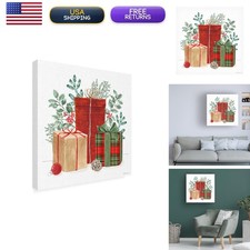 Trademark Fine Art - 'classic Christmas III' Canvas Art - 14x14 WAP32763-C1414GG picture