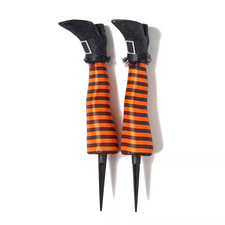 18 In. Pair of Witch Leg Stakes picture