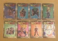 1999 Dragon Ball Z Lenticolari Serie Gold-Lot of 8 Different Rare Gold Cards picture