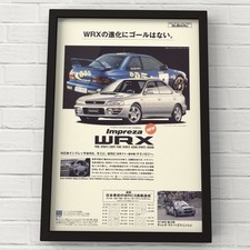 vintage ad SUBARU 90s 1997 WRC3 IMPREZA GC8 E-GC8 WRX STi Version IV EJ20    picture