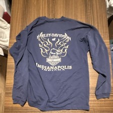 Harley-Davidson 2000’s Indianapolis Long Sleeve Tee Xl picture