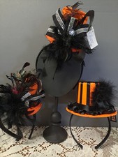 Lot 3 Bewitched Halloween Hat Headband Fascinator Headband Gallerie11 180 New  picture