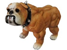 Extreme Bulldog Muscle Bodybuilding Dog Statue Collectible Figurine W/Gift Box picture