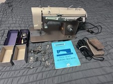 Vintage EMDEKO Zig Zag Quality Home Sewing Machine All Metal Made in Japan  picture