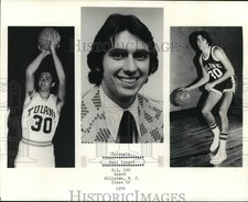 1976 Press Photo Paul Yungst of Tulane Basketball Team picture
