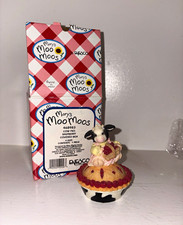 Enesco Mary’s Moo Moos Raspberry Cow Pie #468983 You’re My Cutie Pie 1998 w/ Box picture