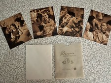 Four Vintage Department 56 Greeting Cards picture