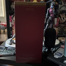 Native Genmukan Nozomi Watase Wine Red 1/7 Figure Complete CIB w/Postcard picture