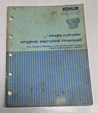 Kohler single cylinder engine K91-K141-K161-K181-K241-K301-K321-K341 Serv Manual picture
