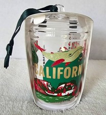 Starbucks Discovery Series California Glass Ornament 2025 Coffee & Tea Theme picture