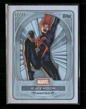 2025 Topps Mint Marvel Black Widow Platinum #99/99 Last on Print #113 picture