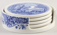 Spode Blue Italian  Coaster Set  11798652 picture