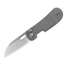 Kizer Banish XL Pocket Knife Titanium Handle Stonewashed Rex-45 Blade Ki3676E1 picture