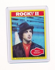 1979 TOPPS ROCKY II MEET ROCKY BALBOA #1 SYLVESTER STALLONE --- READ picture