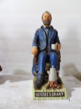 McCormick Ulysses S Grant Union General Soldier Decanter Has Back Label picture