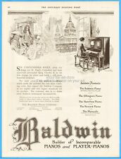 1921 Baldwin Piano Co Cincinnati OH Sir Christopher Wren St Paul's Cathedral Ad picture