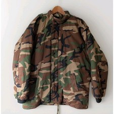 Dubon IDF Israeli Army Field Jacket Large Camo Military Hunting *No Hood* picture