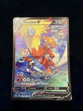 Pokémon TCG Silver Tempest Blaziken V TG14/TG30 Ultra Rare NM picture
