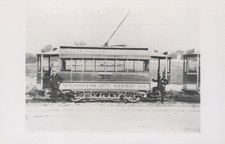 Wilmington City Railway DE Trolley 34 Burgoyne St 1900s - RPPC Photo Postcard picture