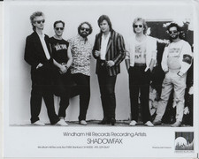 New Age Electronic Jazz SHADOWFAX B&W 8x10 Publicity PHOTO Windham Hill picture