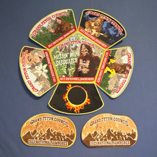 Grand Teton Council 2017 & 2023 National Jamboree Patch Lot, Boy Scouts picture