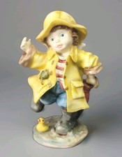 Perfect Little Place Ganz Angel Face Figure Yellow Raincoat Showered With Love. picture