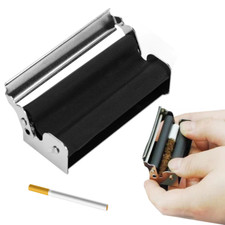 Simple Metal Cigarette Rolling Machine Tobacco Roller 70mm picture