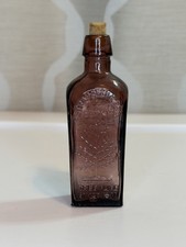 Vintage Wheaton Bottle Staubhullers Tree of Life Elixir Miniature 3” picture