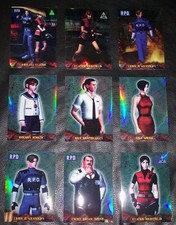 RESIDENT EVIL Trading Cards CHROMIUM INSERT SET  Complete 9 card Set  ULTRA RARE picture