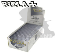 CARTINE RIZLA SILVER CORTE ARGENTO ROLLING PAPERS 50 BOOKLETS picture