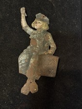 THE DUTCH BOY PAINTER National Lead Co. Tin Litho Advertising Match Holder (10E picture
