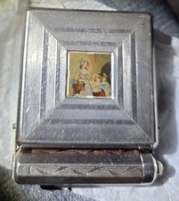 RARE VINTAGE YARDLEY NEW YORK COMPACT AND LIPSTICK CASE   picture
