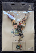 Disneyland: Dateline 1955 Press Kit Starter LE 7 Pin Set SIGNED by Artist NIB picture