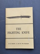 Vtg 1976 Randall Made The Fighting Knife Manual Booklet WD Randall Applegate  picture