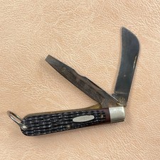 Vintage Case XX Rigging Electrician Knife Delrin 62031 LHR Used 90s B picture