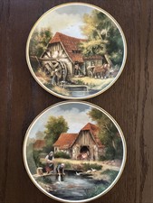 2 Village Life Painted By Elisabeth Paetz-Kalich Watermill & Washing Day picture