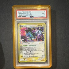 2006 Pokémon EX Holon Phantoms Gyarados Holo 8/110 PSA 9 English picture
