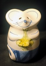 Vtg Laurie Gates Mouse Parmesan Cheese Shaker 5.5