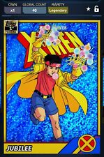 Topps Marvel Collect Retro X-Men 24 Jubilee 1st Printing LEGENDARY picture