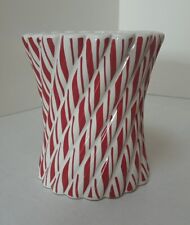 Teleflora Candy Cane Holiday Christmas Vase 5”H picture