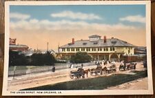 The Union Depot New Orleans Louisiana LA 1910s Postcard  picture