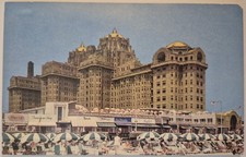 Vintage Postcard Hotel Traymore Atlantic City New Jersey Boardwalk  AA152 picture