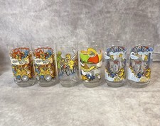 VINTAGE 1981 MCDONALD’S THE GREAT MUPPET CAPER GLASSES FULL SET OF 4+2 DUPLICATE picture