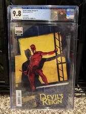 Devil’s Reign: Omega #1 Alex Maleev Variant w/Custom Label CGC 9.8 picture