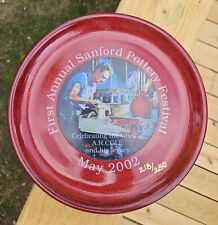 AR Cole DK Pottery Sanford First Pottery Festival Commerative Plate Seagrove picture