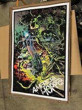 TRASHCAST SALE American Hopper CYBERFROG BLACKLIGHT poster 23 by 35 inches picture